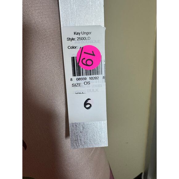 Kay Unger NWT Palmer Hi-Low Dress in Blush/Rose Size 6 - Picture 6 of 7